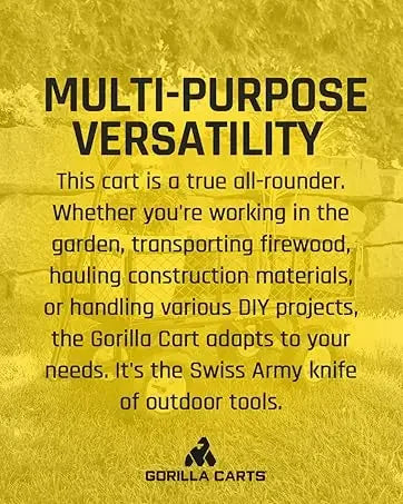 Lawn and Garden Wagon, 1,200 Lb