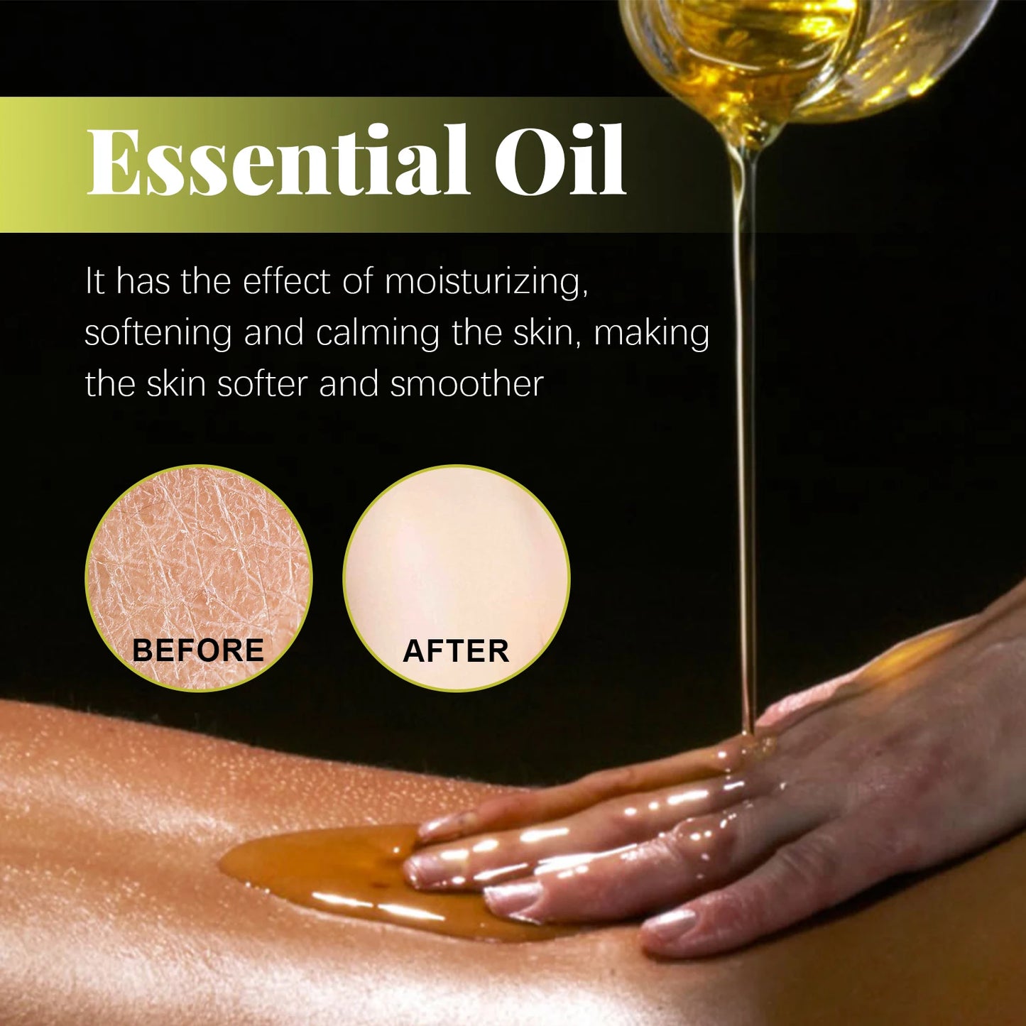 Plant Essential Oil Gift Box Set Relaxing Long-Lasting Fragrance for Massage and Skincare