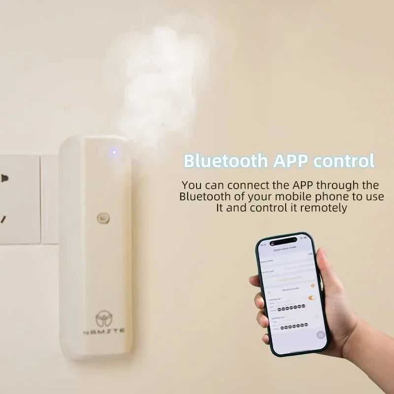 Namste Coverage 300m³ Aromatherapy Diffuser Bluetooth Home Air Purifier Wall Mounted Electric Fragrance Machine