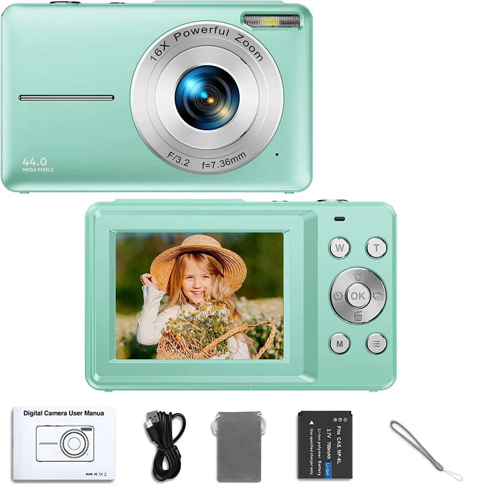 HD 1080P Digital Camera - Perfect for Kids and Beginners