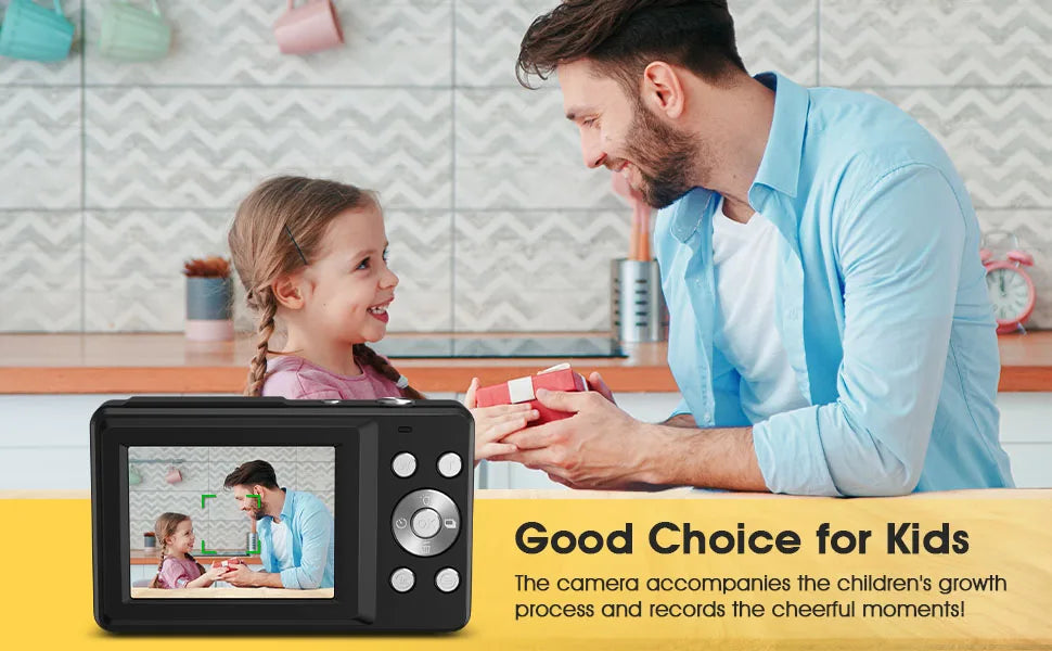 HD 1080P Digital Camera - Perfect for Kids and Beginners