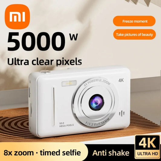 4K Retro CCD Portable Digital Camera