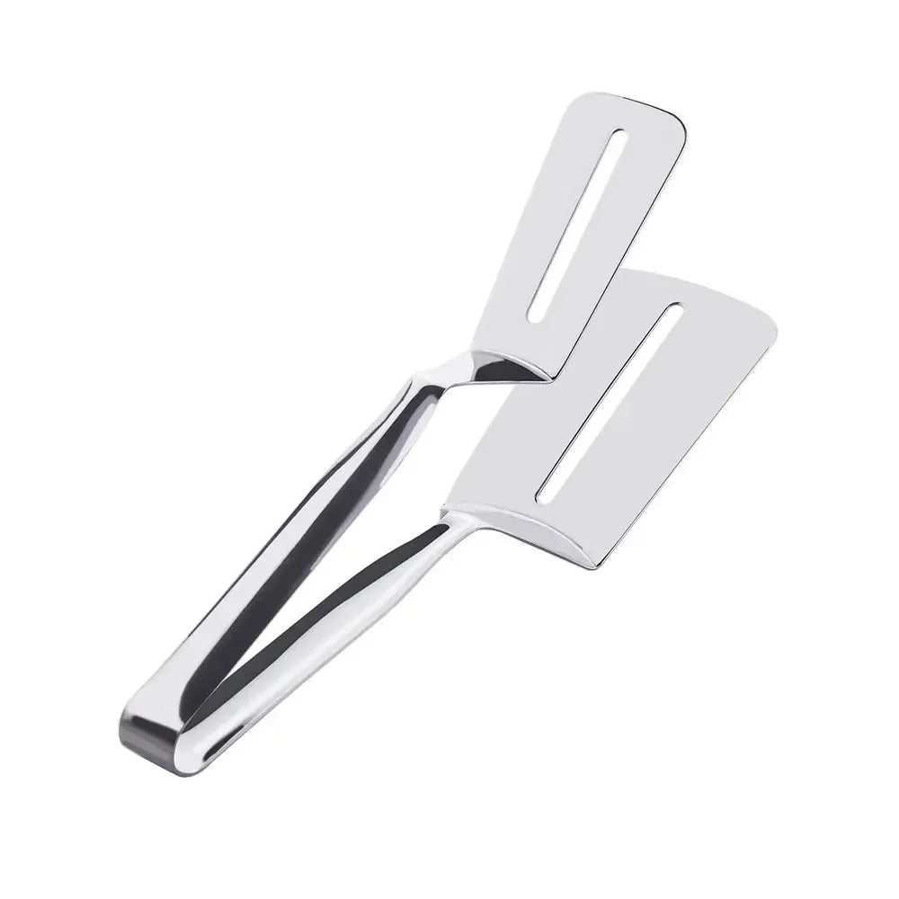 JJYY Stainless Steel Multifunctional Spatula Clip Tongs
