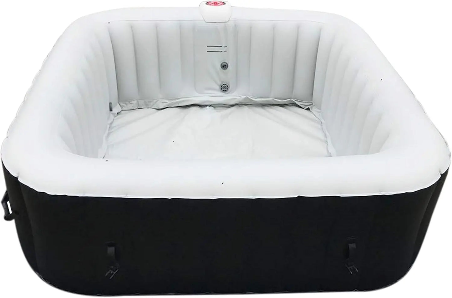 Inflatable Hot Tub Spa | Personal High Powered Jetted Bubble | 265 Gallon | Black