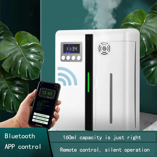 160ml Waterless Scent Diffuser Bluetooth Wall-Mounted Fragrance Machine