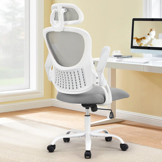 JHK Mesh Ergonomic Office Desk Chair Adjustable Headrests