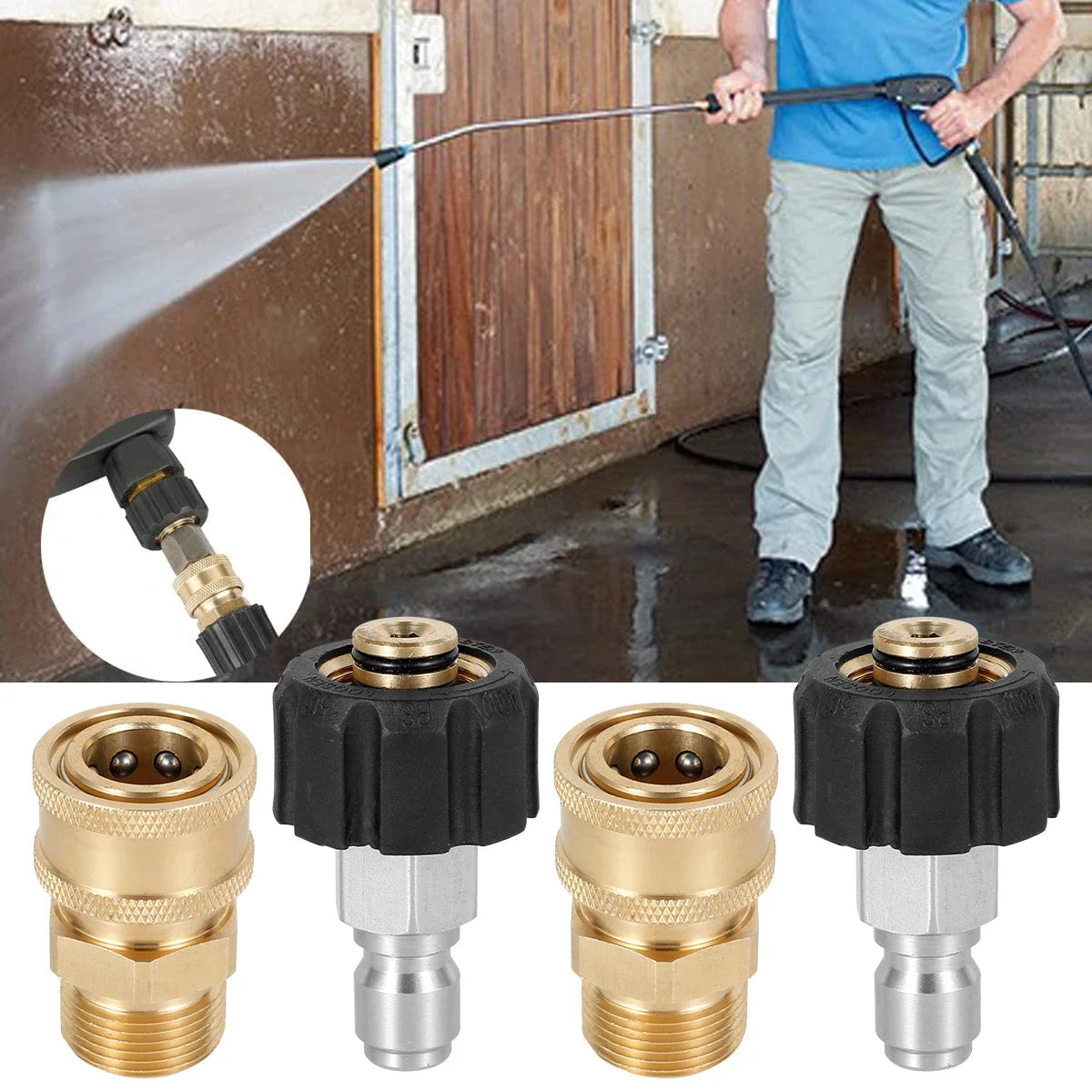 Garden Watering Hose Quick Coupling Kit Joint Leak Proof Quick Release