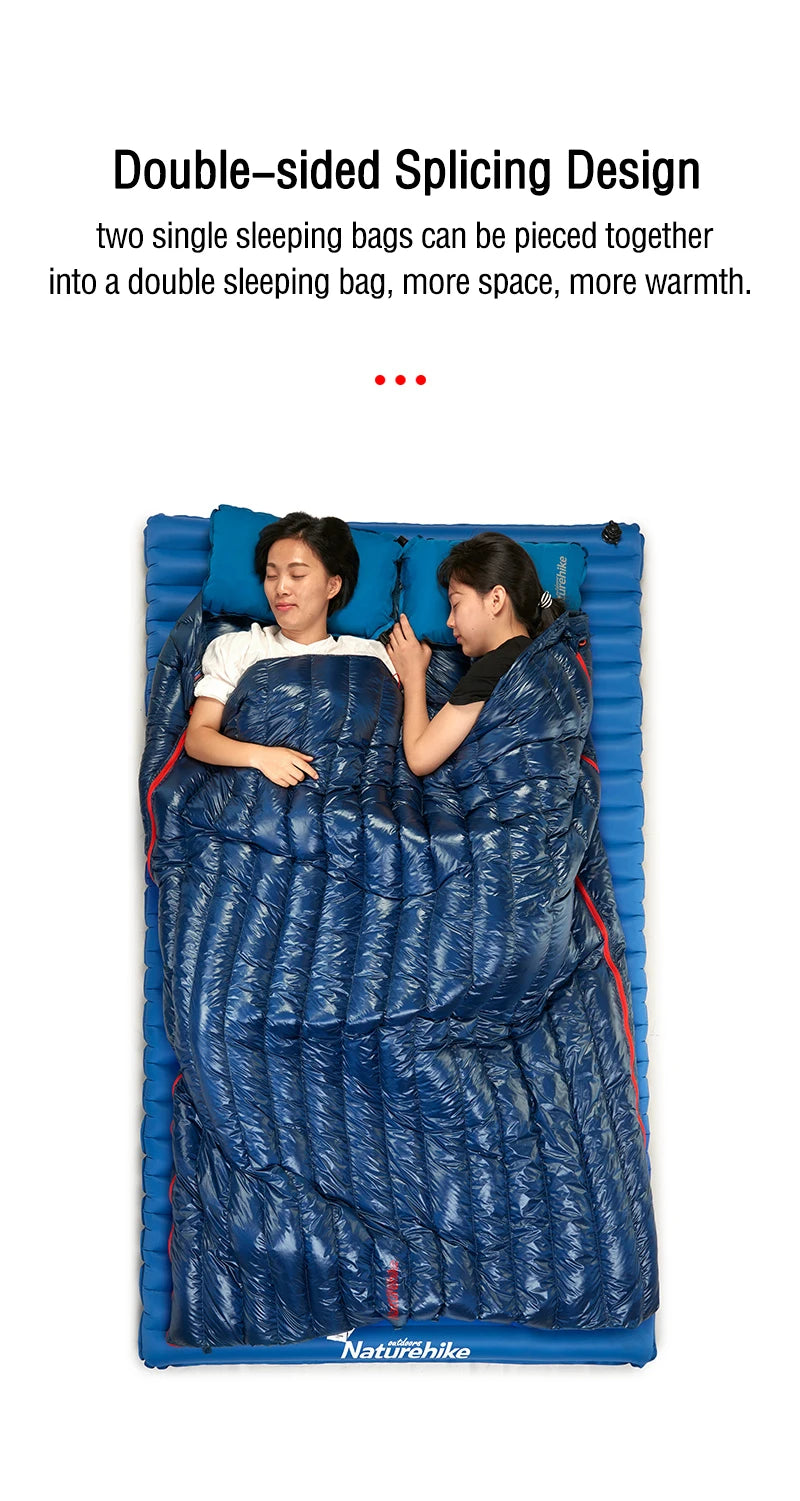 Naturehike Goose Down Sleeping Bag Ultralight Winter Waterproof