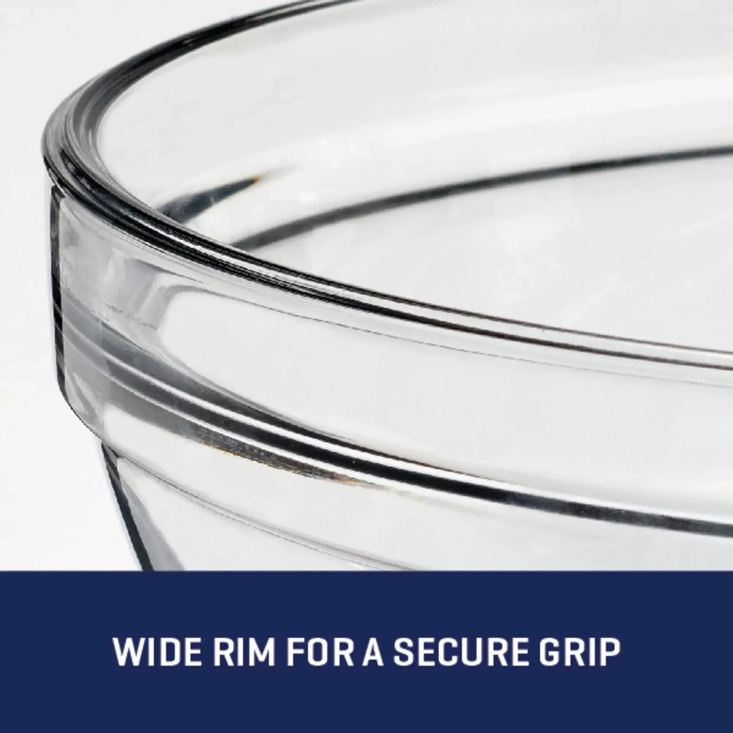 Glass Mixing Bowls 10 Piece Set  Tempered glass