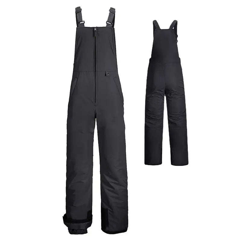 Insulated Ski Pants Overalls Ripstop  For Men & Women S-4XL