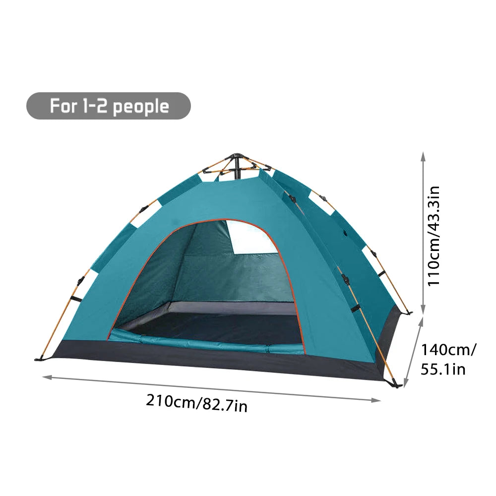 Outdoor Up Tent Water-resistant Portable Instant Camping Tent for 1-2 People