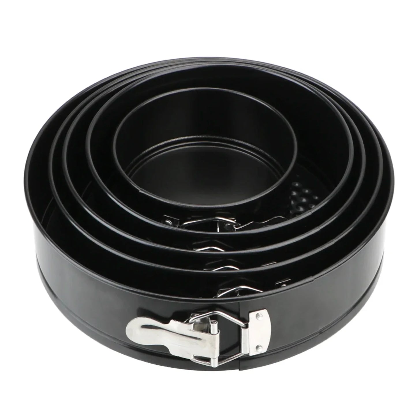 Non-Stick Metal Bake Round Cake Pan Removable Bottom