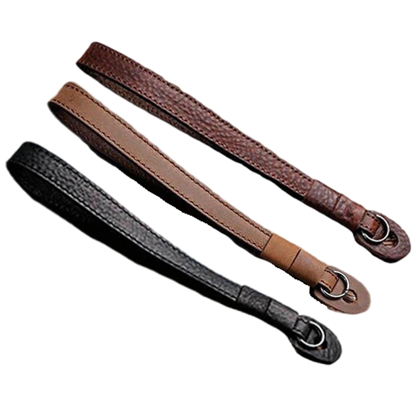 Genuine Leather Camera Wrist strap for  Nikon Sony FUJI Leica camera