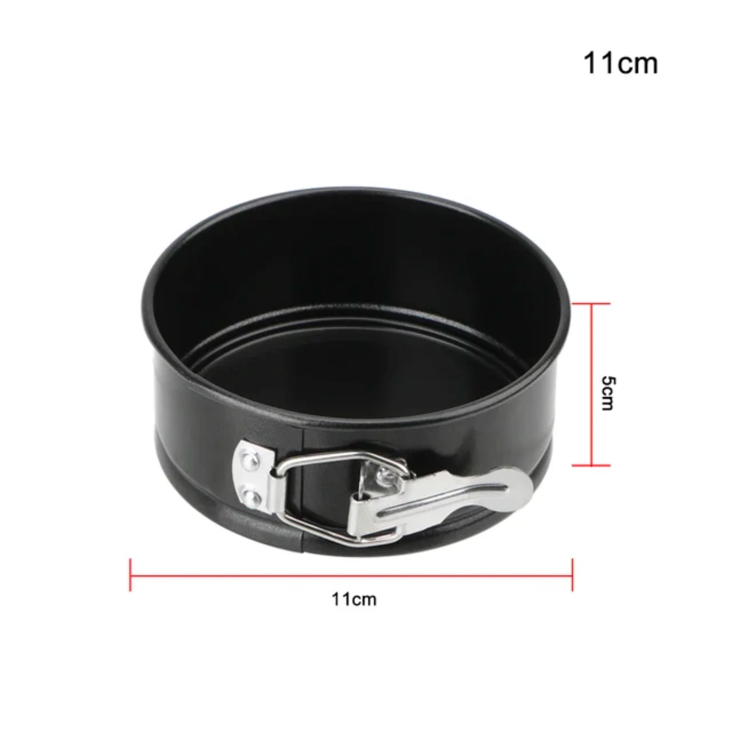 Non-Stick Metal Bake Round Cake Pan Removable Bottom