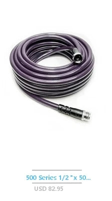 Flat Soaker Hose Garden 100ft 2Pack Cloth Efficient Watering Drip Hoses