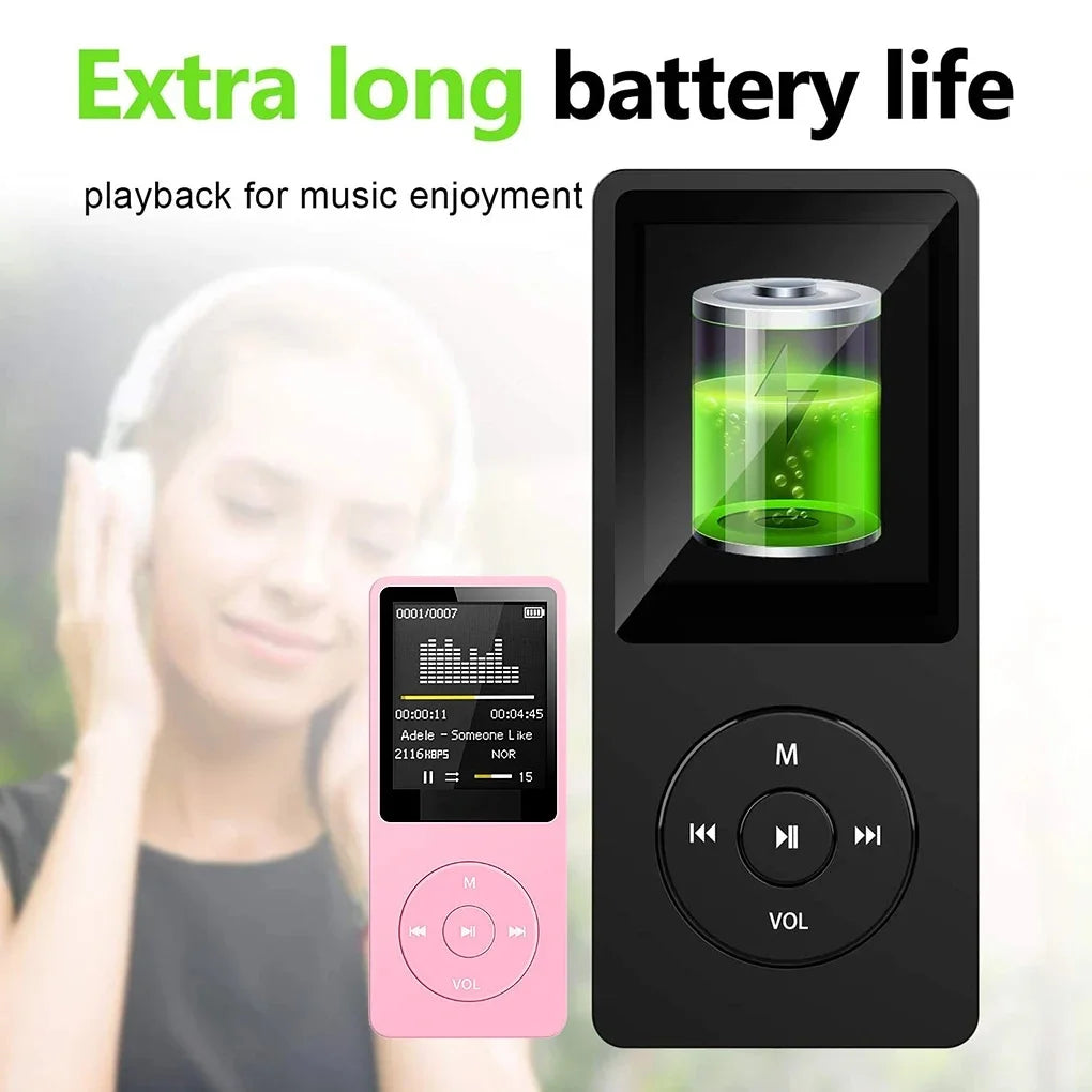 Portable MP3 Player Rechargeable Record Noise Conduction