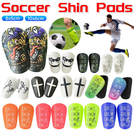 1Pair Soccer Shin Pad Shock Absorber Football Shin Guards Mini Shin Guard Soccer Training Leg Protector for Kids