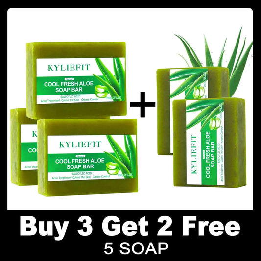 Natural Moisturizing Bath Soap,  Skin Lighten, Vegan, Handmade with Aloe Vera, Remove Acne, Pimples