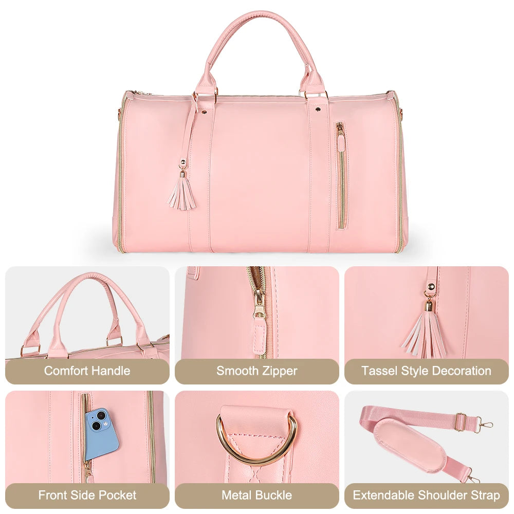 2024 Fashion Large  Folding Suit  Travel Bag