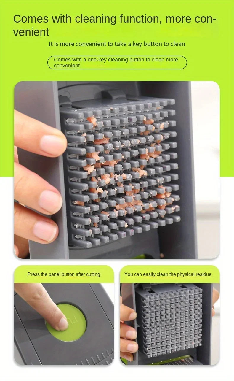 15 Piece Set of Household Multifunctional Vegetable Slicer