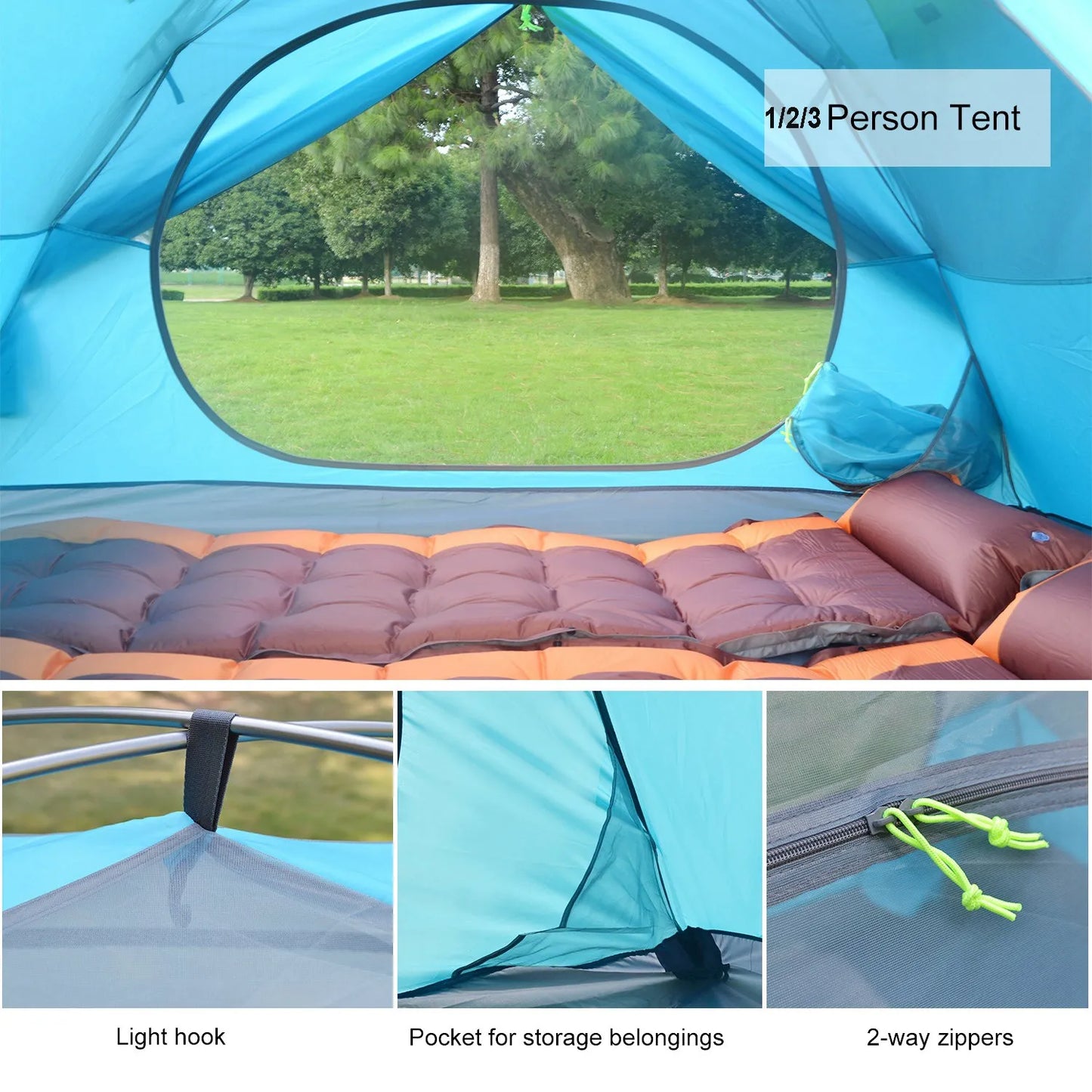 Lightweight Backpacking  Waterproof Tent