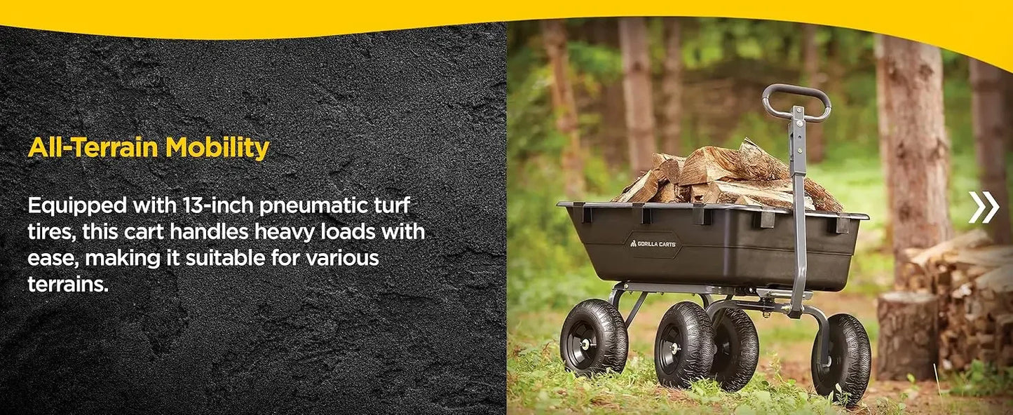 Lawn and Garden Wagon, 1,200 Lb