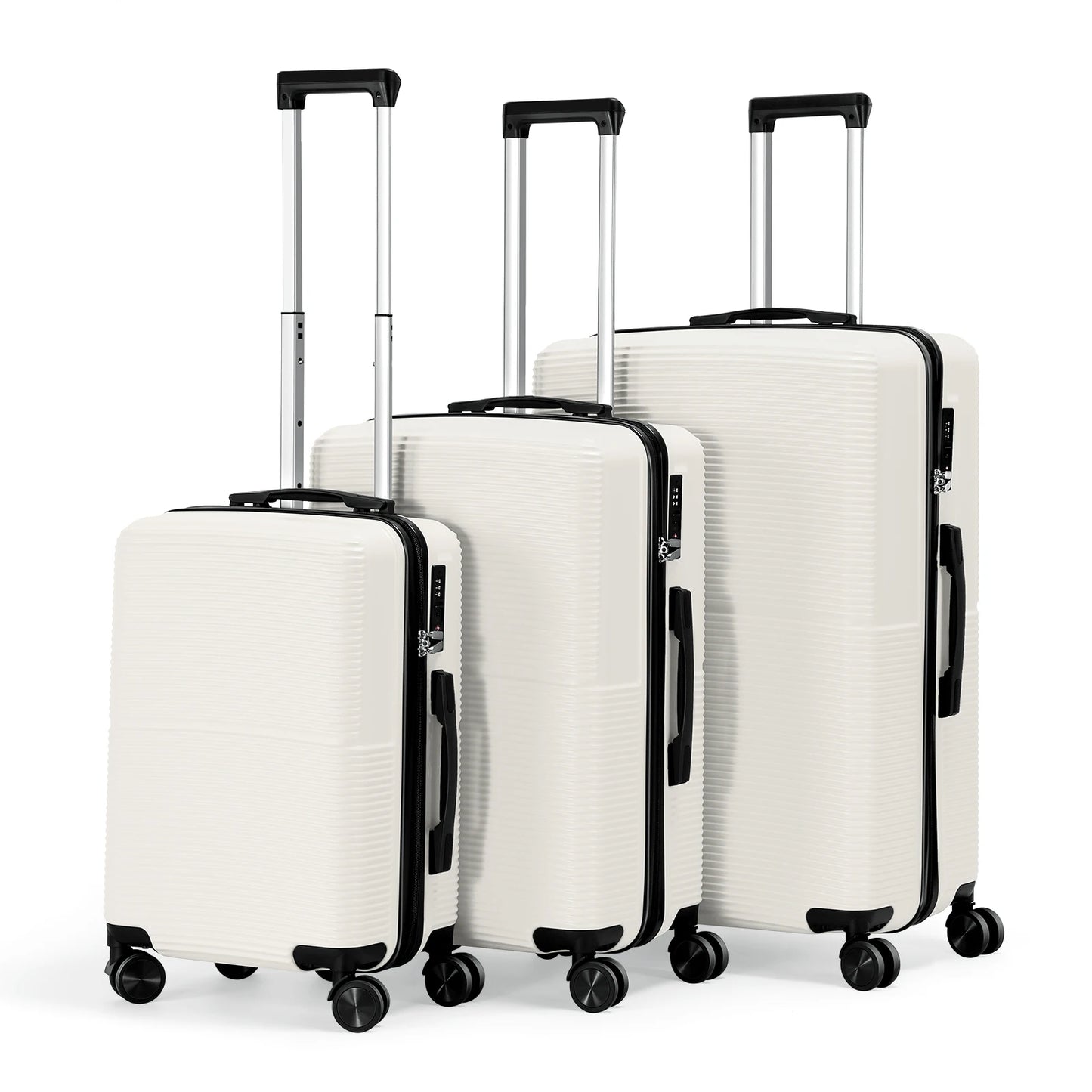 TSA Lock 3Pcs Luggage Set ABS Hardshell Travel set