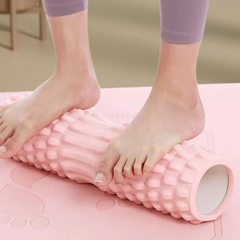 Foam Roller Yoga for Massage, Fitness, Deep Tissue Whole Body Pain Relief