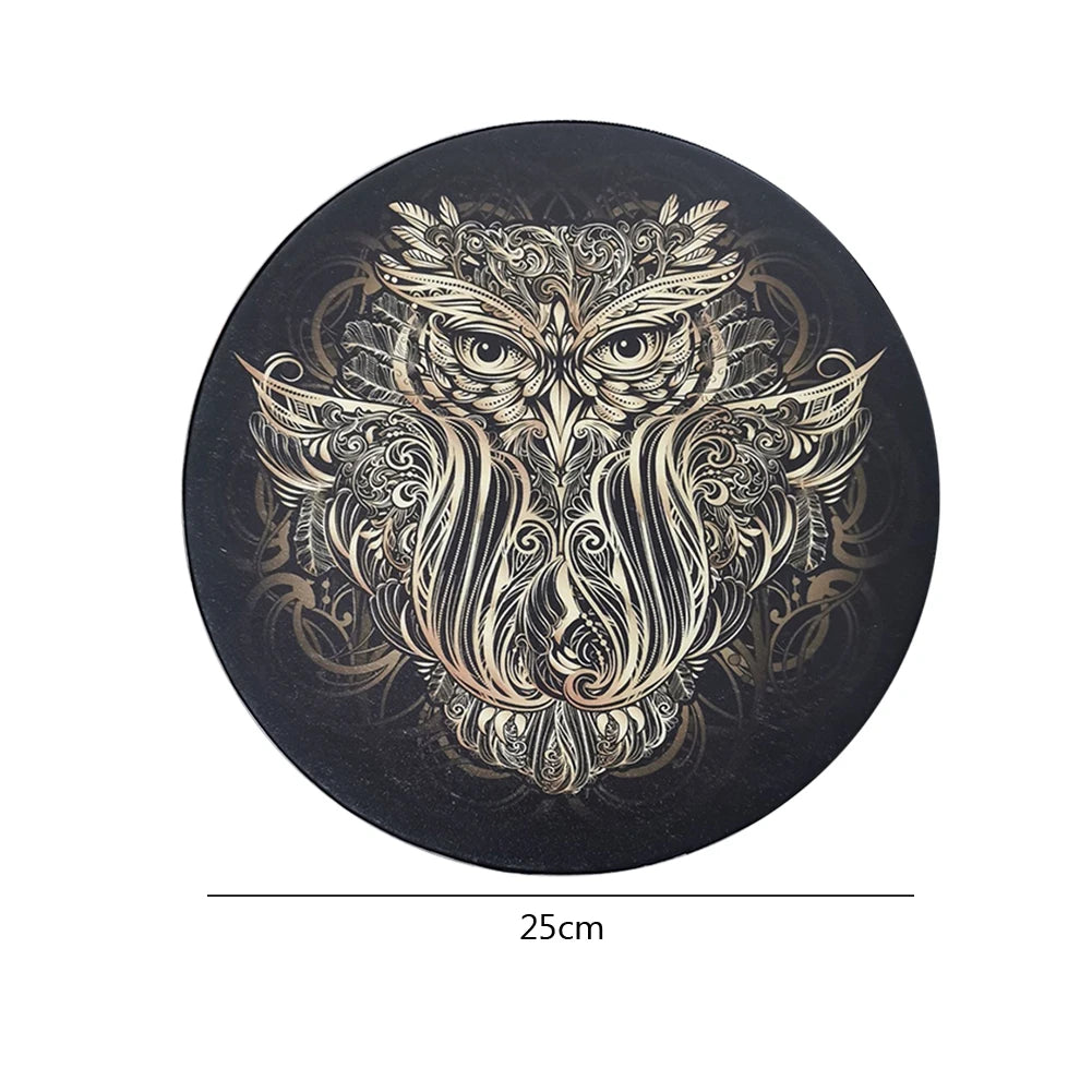 Handmade Fashion Alchemical Moon Drum  Sound Healing Tool for Spiritual Music Meditation