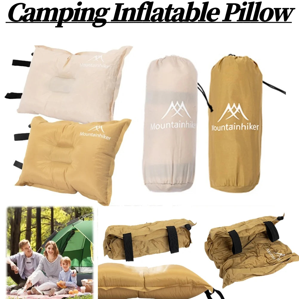 Camping Inflatable Pillow Comfortable Automatic Inflatable Pillow