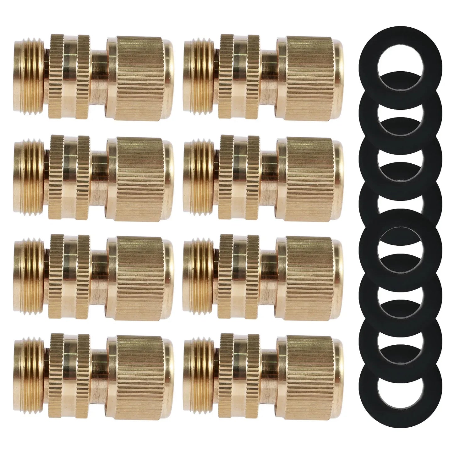 Garden Watering Hose Quick Coupling Kit Joint Leak Proof Quick Release