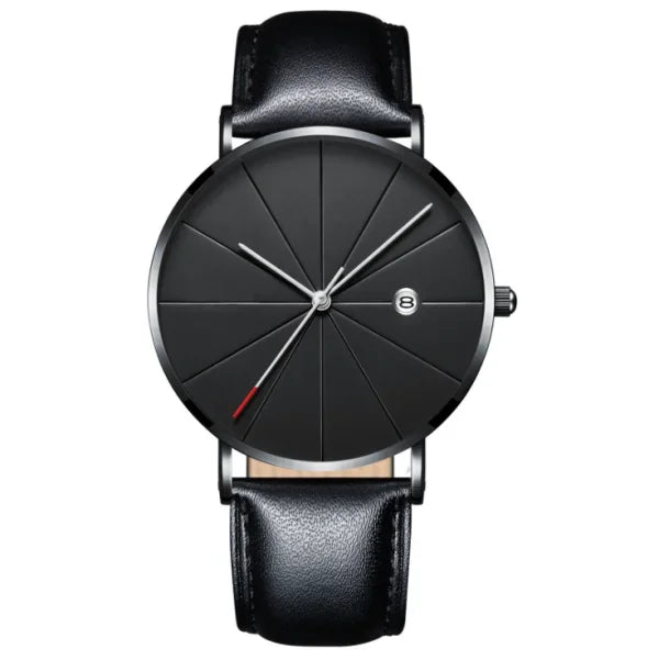 Men Watch Luxury Set Fashion Business Brown Quartz Wrist Watches