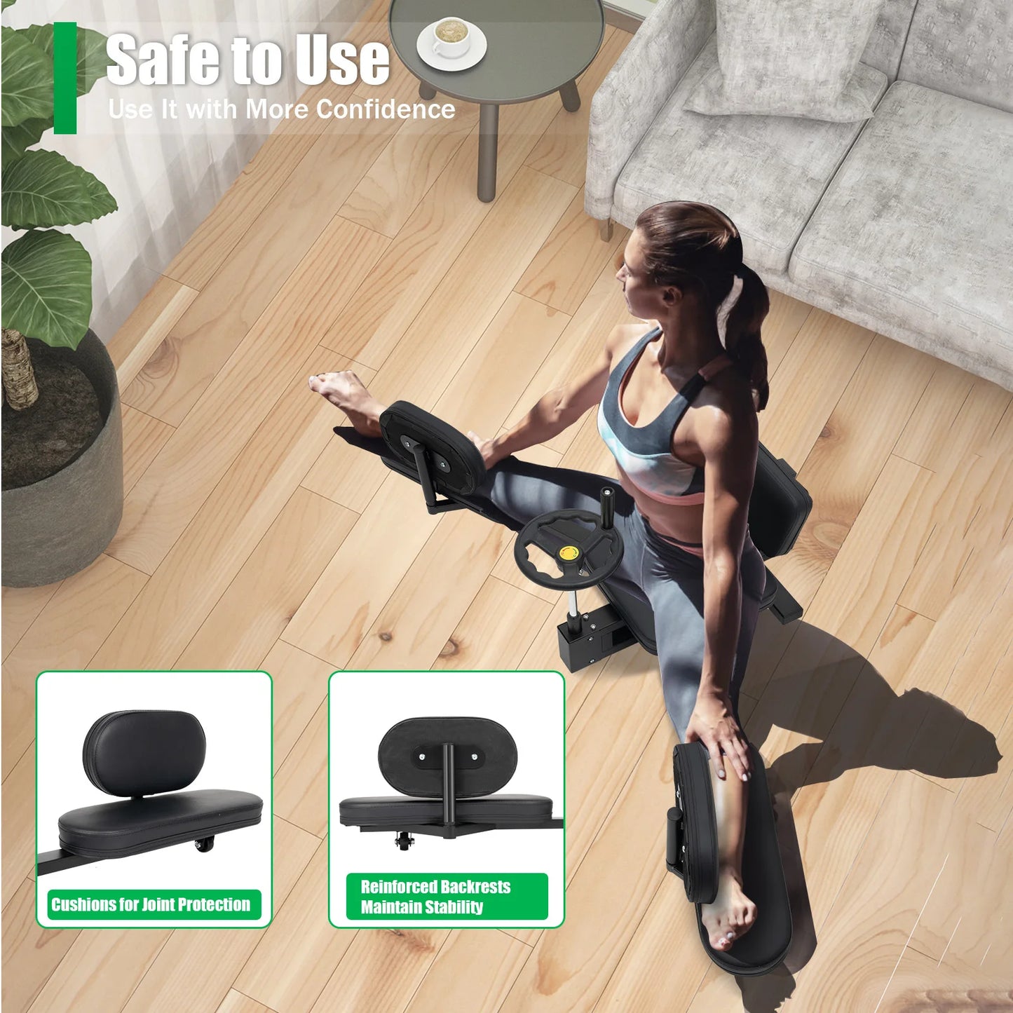 Leg Stretcher Fitness Training Equipment for Ballet Yoga Home Gym