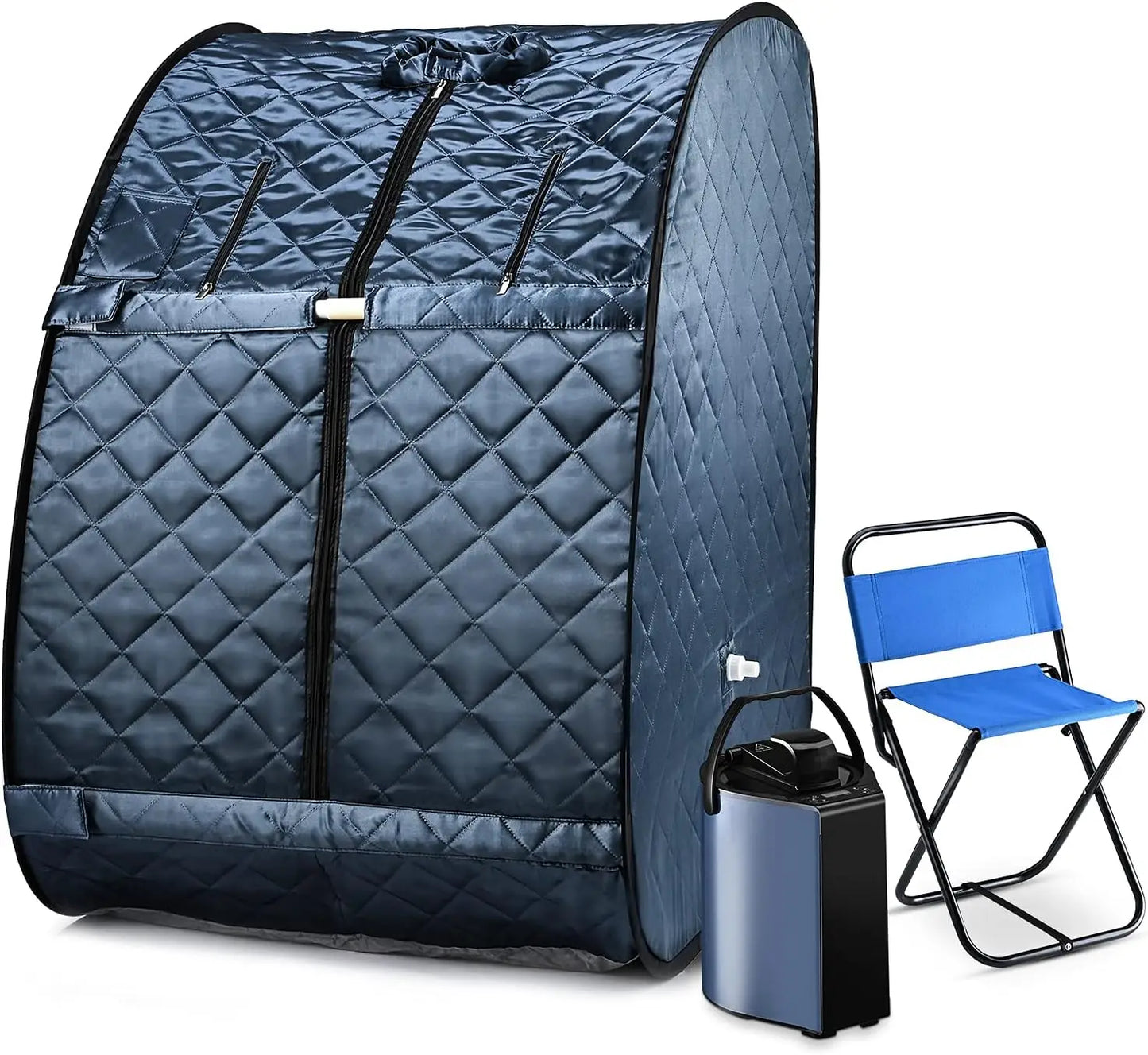Portable Steam Sauna, 3L & 800W Steam Generator with Protection