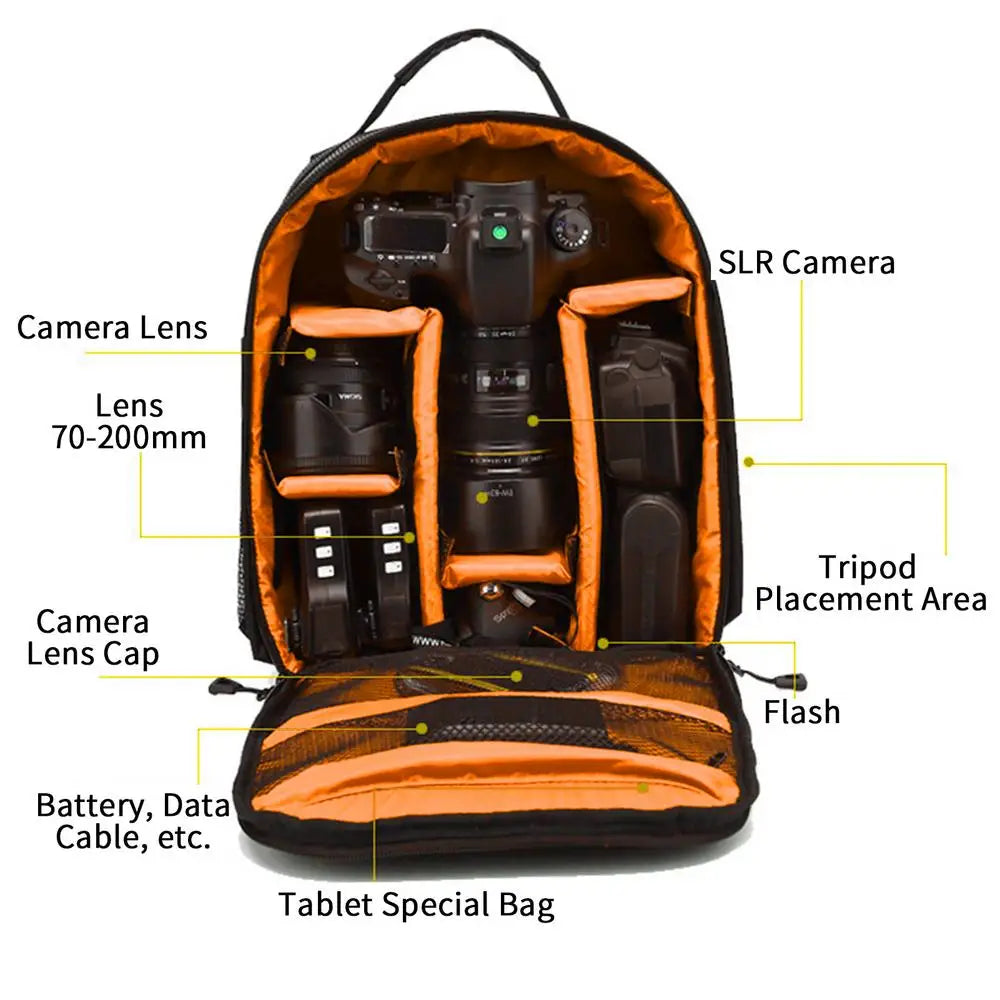 Big Capacity Photography Camera Backpack