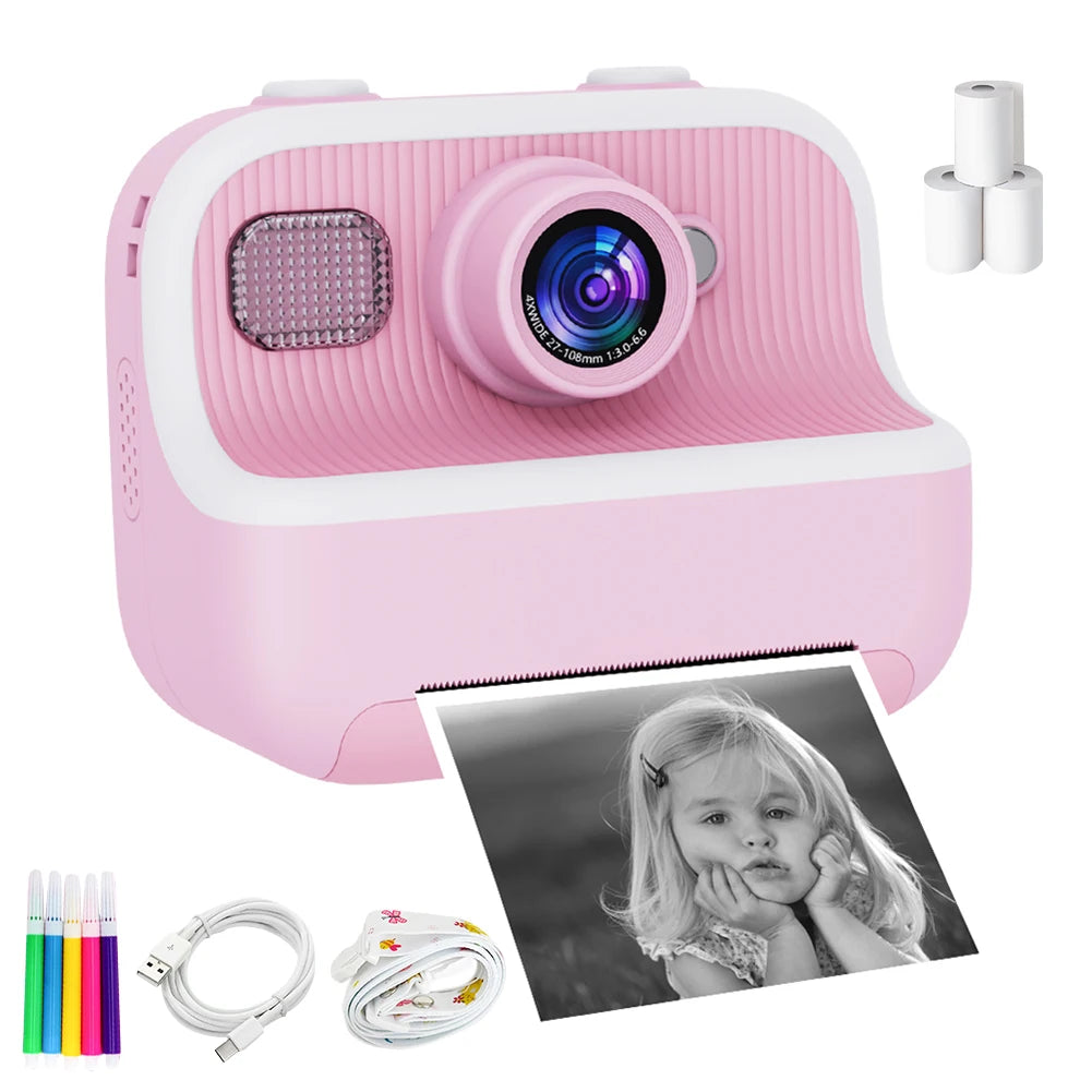 Kids Mini Instant Print Camera