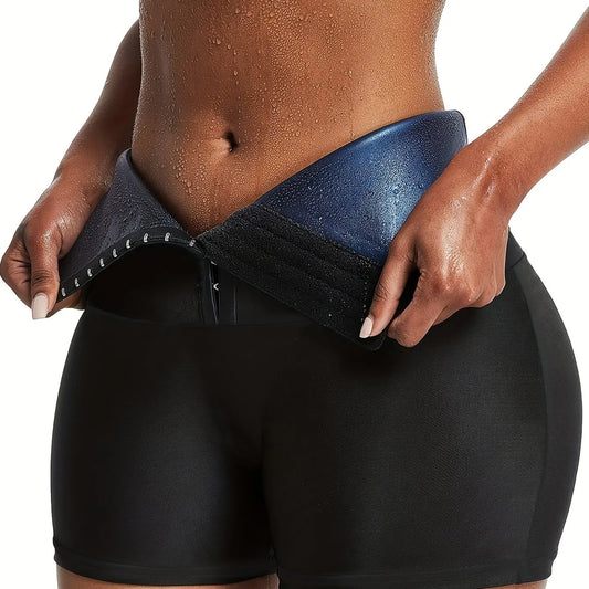 Sauna Sweat Shapewear Shorts Pants Waist Trainer For Women