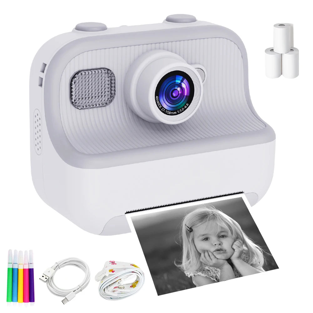 Kids Mini Instant Print Camera