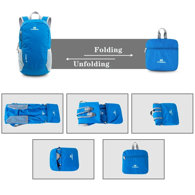 Portable Waterproof Outdoor Camping Backpack - 30L Capacity