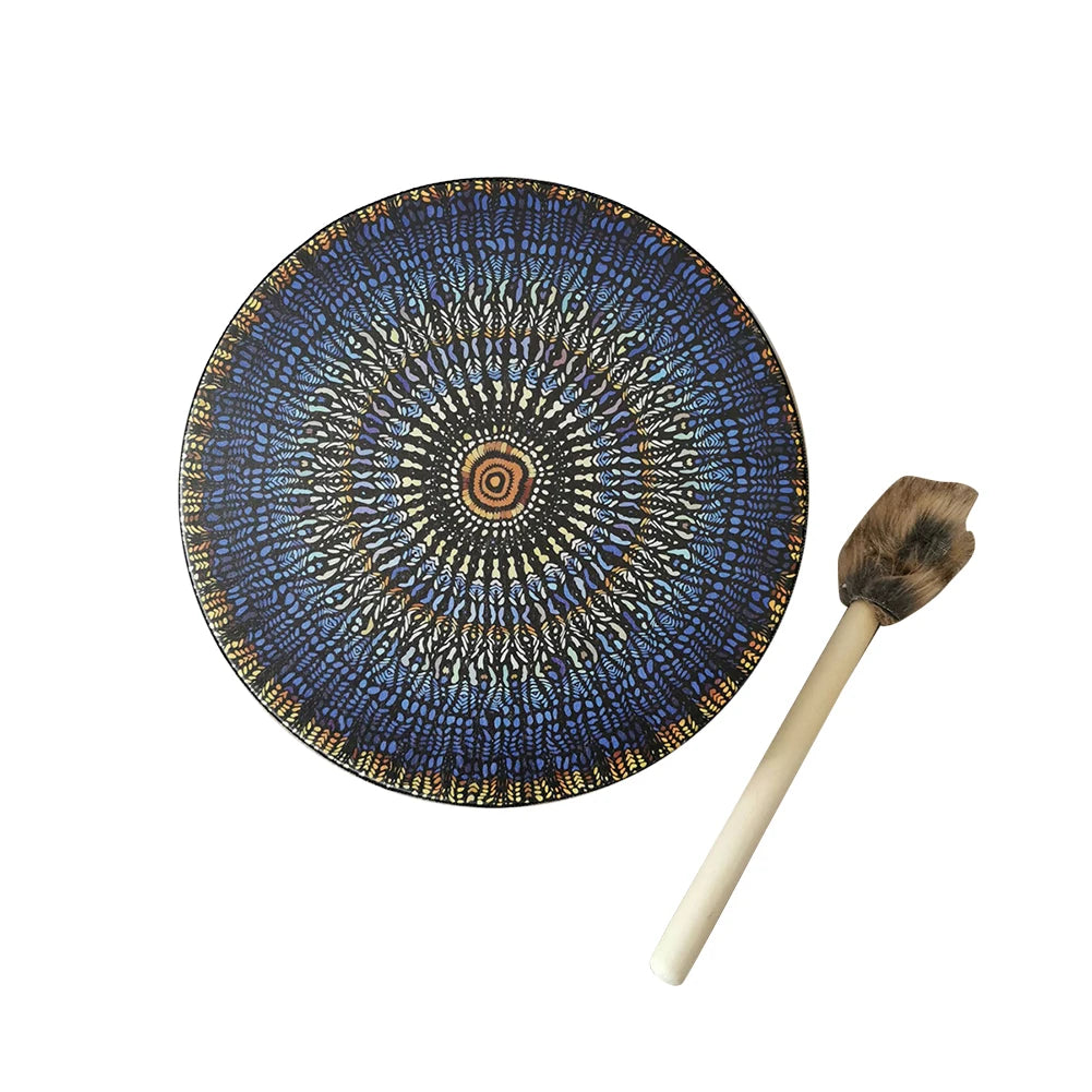 Handmade Fashion Alchemical Moon Drum  Sound Healing Tool for Spiritual Music Meditation