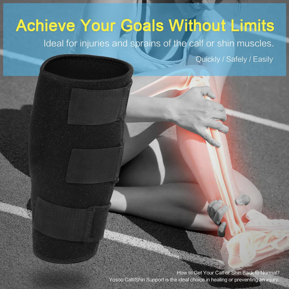 Adjustable Calf Support Calf Compression Brace Sleeve Wrap