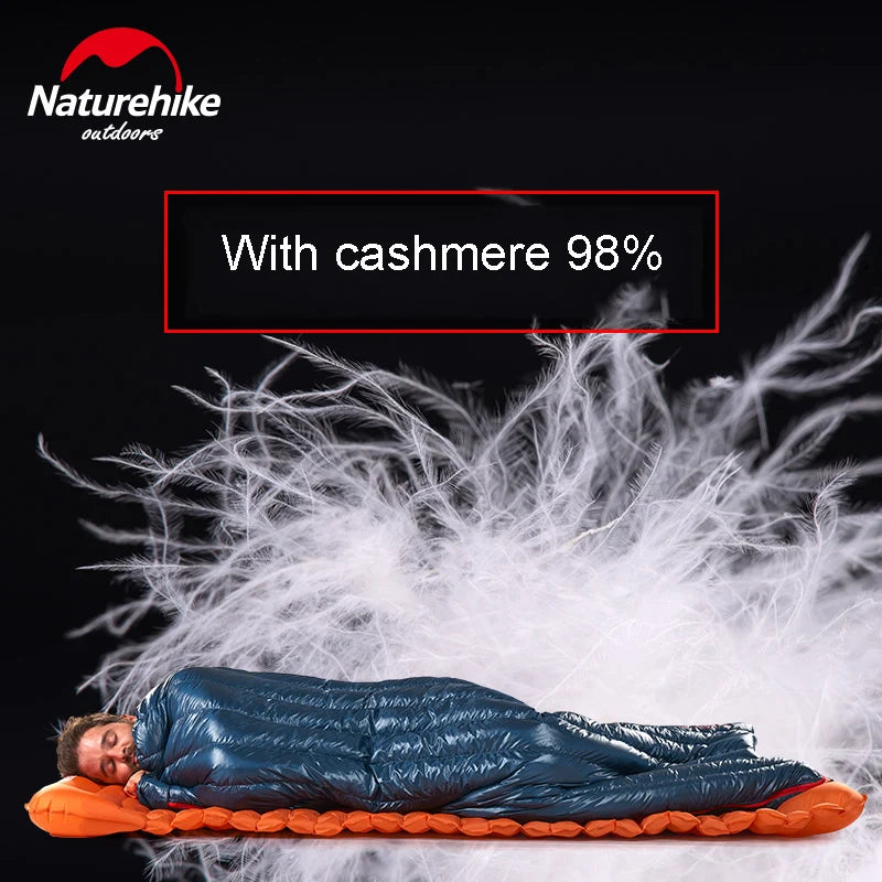 Naturehike Goose Down Sleeping Bag Ultralight Winter Waterproof