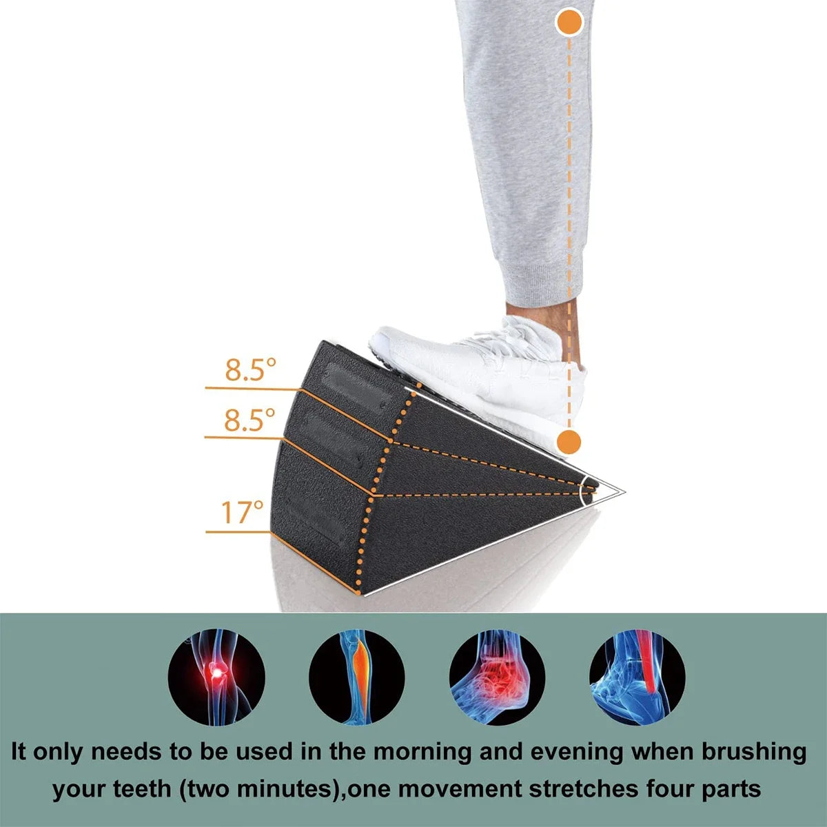 Yoga Foam Wedge Block Calf Extender Foot Stretcher