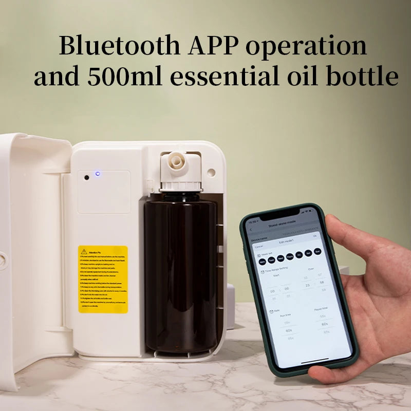 Bluetooth Diffuser 1500m³ Electric  Essential Oils Air Freshener