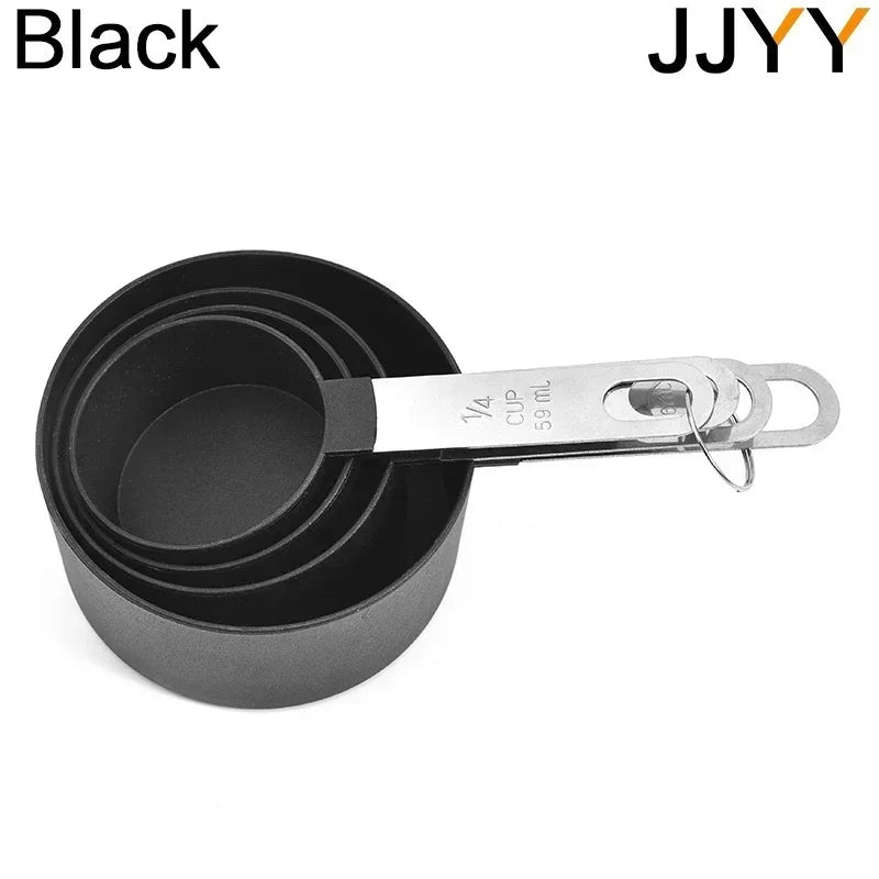 4PCS/Set Multi-Purpose Measuring Cups Stainless Steel Set