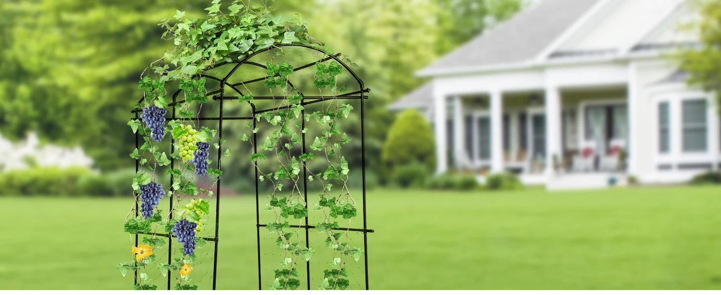 Garden Arch Trellis For Climbing Plants And Vines Decor
