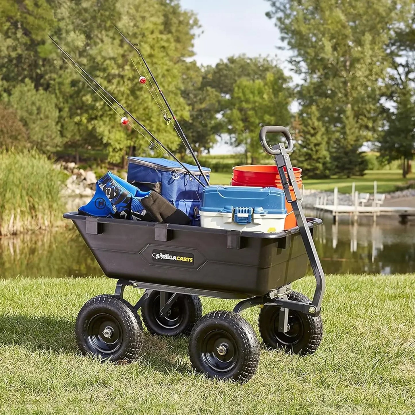 Lawn and Garden Wagon, 1,200 Lb