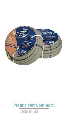 Flat Soaker Hose Garden 100ft 2Pack Cloth Efficient Watering Drip Hoses