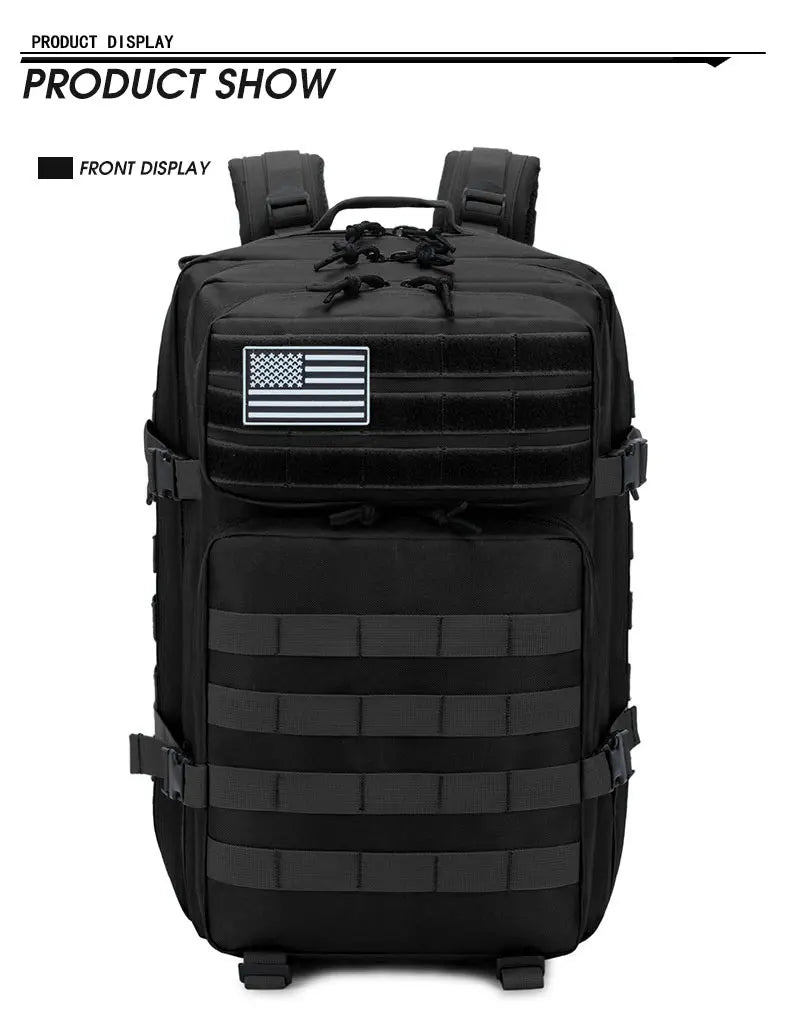 Tactical Backpack  Large Capacity Waterproof Multi-functional Bags