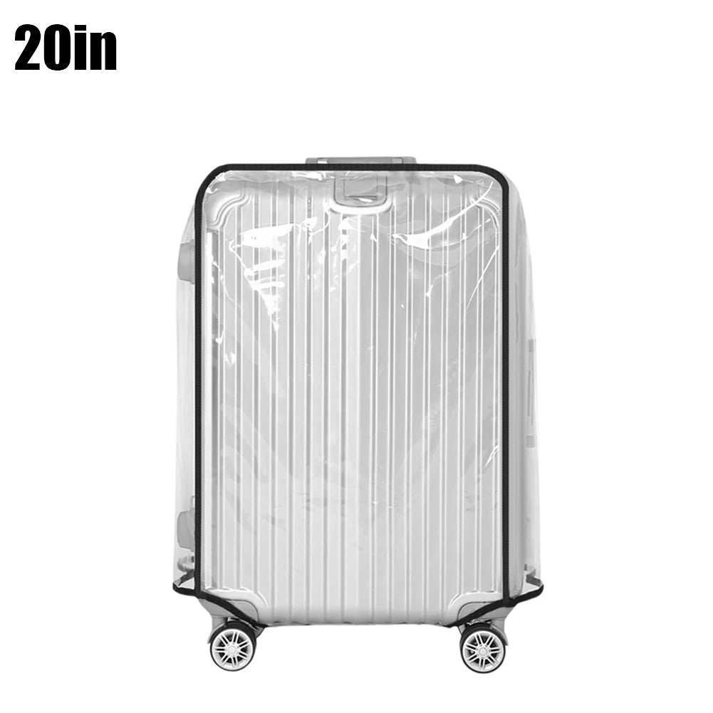20-30inch Clear Suitcase Cover Protector for Wheeled Luggage